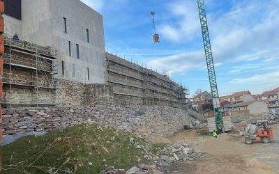 Las obras de restauración de la muralla de Astorga encaran su recta final tras una inversión de 1,2 millones