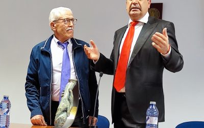 Los regantes rinden homenaje a Santos Argüello y a Manuel Arias por su servicio al Canal de Villadangos