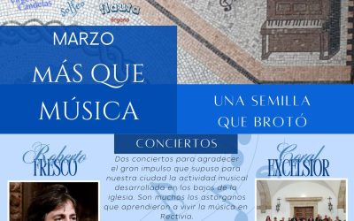 El programa del 50º aniversario de Rectivía estará dedicado a la Música en el mes de marzo
