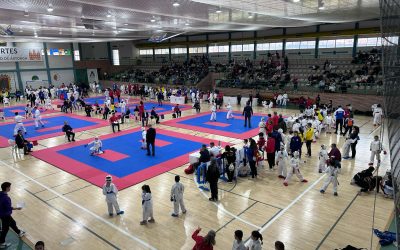 Más de 360 karatecas compitieron en Astorga por el título autonómico y los ganadores irán a la preselección del nacional
