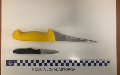 La Policía Local de Astorga sufre un intento de agresión con arma blanca