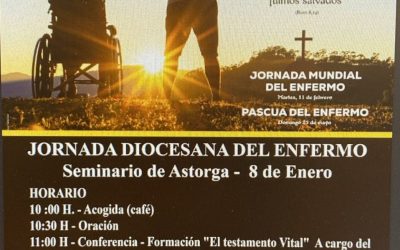El médico Fernando Escalante da una conferencia con motivo de la Jornada Diocesana del Enfermo