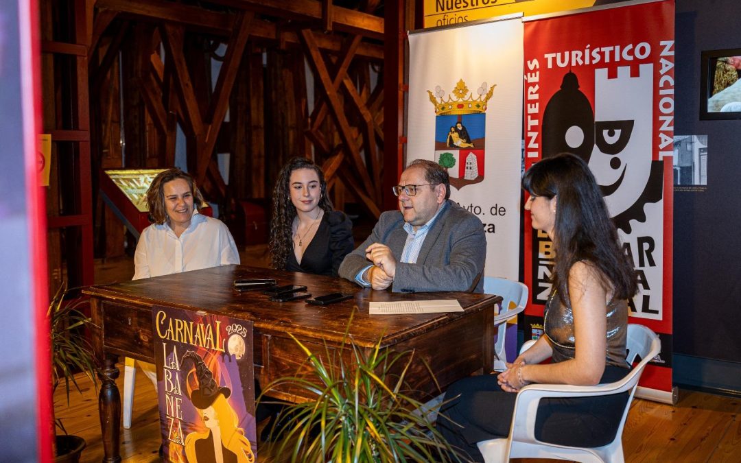 Estela Santos se presenta como nueva Musa del Carnaval de La Bañeza 2025