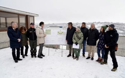La Junta invierte 1,6 millones para crear en El Oterico la base de helicópteros “más grande de todo el operativo contra incendios de Castilla y León”