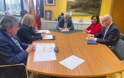 La Junta y Santa María del Páramo tienden puentes para mejorar diferentes servicios en el municipio