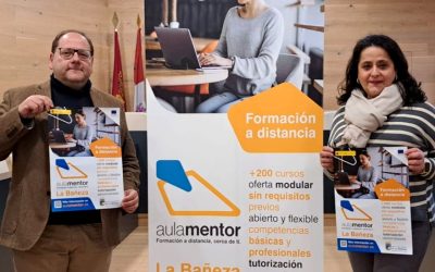 La Bañeza presenta el Aula Mentor de Formación a Distancia para mayores de 18 años