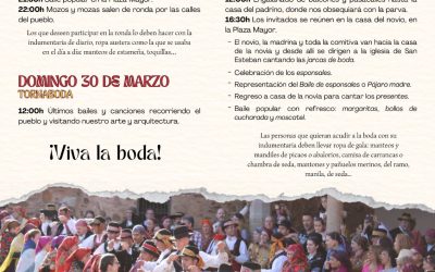Alija del Infantado celebra el décimo aniversario de su boda tradicional