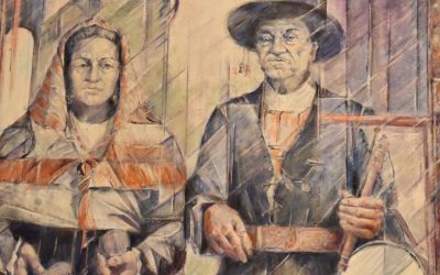 Se inaugura ‘Sincretismo Poético’, la exposición que muestra la trayectoria del artista cepedano Benito Escarpizo