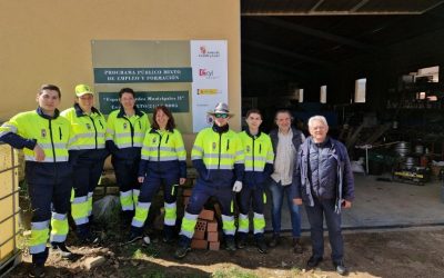 El programa de empleo y formación de Santa Colomba de Somoza diseñará y ejecutará espacios verdes en el municipio