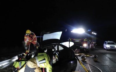 Fallece un joven de 23 años en un accidente de circulación en Santa María del Páramo