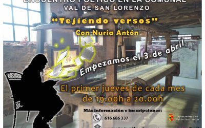 El primer jueves de cada mes se abrirá un espacio a la poesía en Val de San Lorenzo