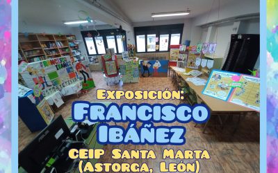 El CEIP Santa Marta de Astorga es uno de los cuatro ganadores del concurso nacional “Día Ibáñez en las Aulas”