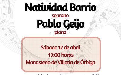 La lírica toma el corazón del Órbigo con Natividad Barrio y Pablo Geijo