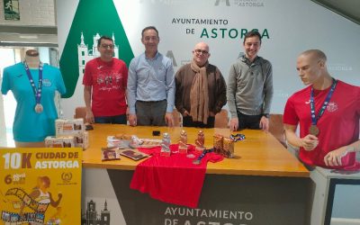 La carrera popular de los ’10K Astorga’ duplica la inscripción del año pasado con 480 atletas