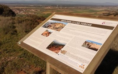 El ayuntamiento de Valderrey amplía la señalización de la Ruta de las Cárcavas en Barrientos
