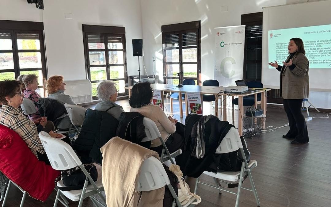 La Cátedra de ciberseguridad de la ULE e Incibe acercan al medio rural las buenas prácticas para reducir los riesgos en el uso de Internet