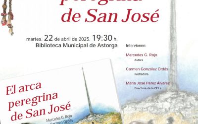Mercedes G. Rojo presenta ‘El arca peregrina de San José’ en la biblioteca de Astorga