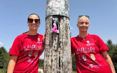 Astorga vuelve a participar en la carrera ‘A Santiago Contra el Cáncer’ gracias a las astorganas Sole Yebra y Lidia García