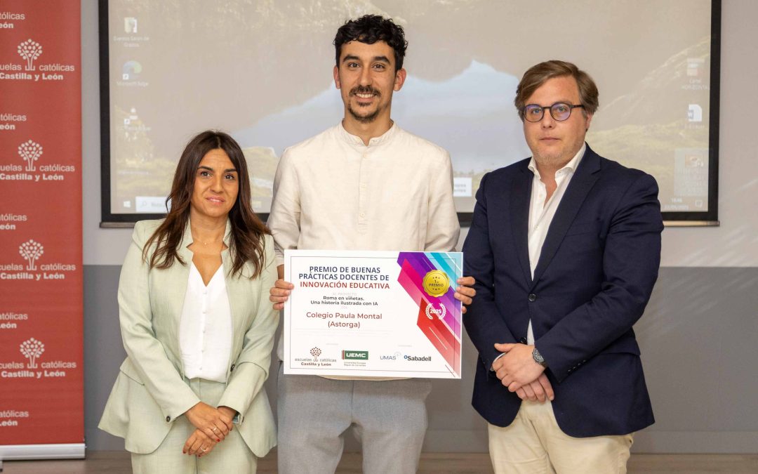 El Colegio Paula Montal de Astorga, ganador de los Premios de Innovación Educativa con su proyecto «Roma en Viñetas»