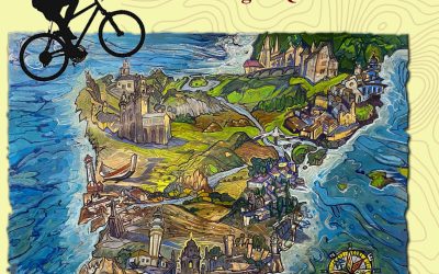 Mil leguas y una península: Óscar Falagán presenta en Val de San Lorenzo su odisea ciclista convertida en libro