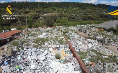 Detenida una organización criminal dedicada al tráfico ilegal internacional de residuos plásticos