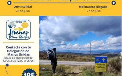 Manos Unidas iniciará en León una peregrinación juvenil de tres años que pasará este verano por Astorga