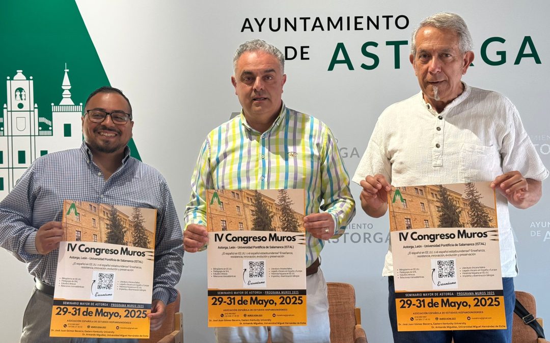 Astorga reúne a expertos de ambos lados del Atlántico en un congreso sobre el español en Estados Unidos