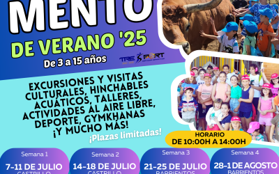 Valderrey abre inscripciones para sus campamentos urbanos y digitales para niños y adolescentes