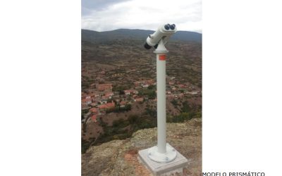 Dos prismáticos mejorarán las vistas desde el Mirador de la Vega y el Paseo de la Muralla