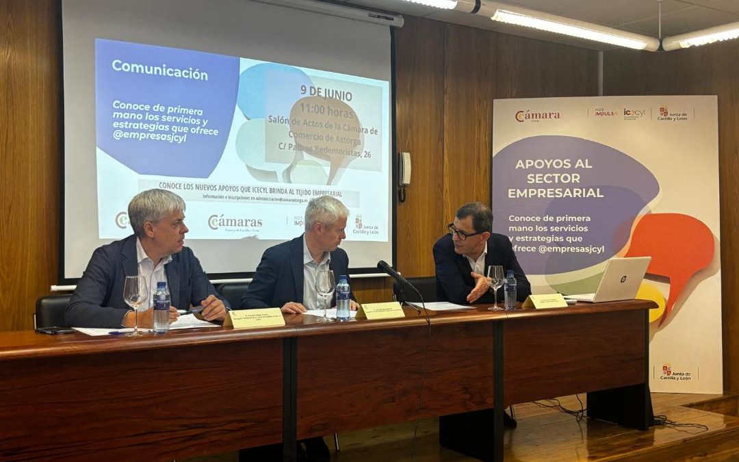 La Junta presenta al empresariado de Astorga las líneas de ayuda para impulsar, innovar y modernizar el sector empresarial