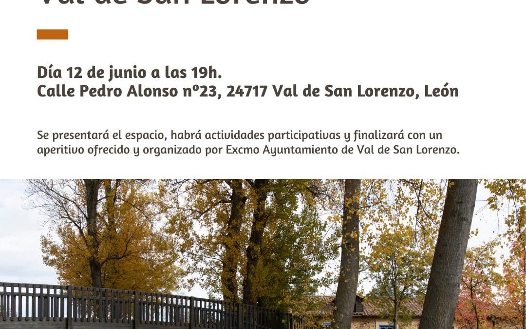 Val de San Lorenzo inaugura su renovada casa de cultura por Ikea