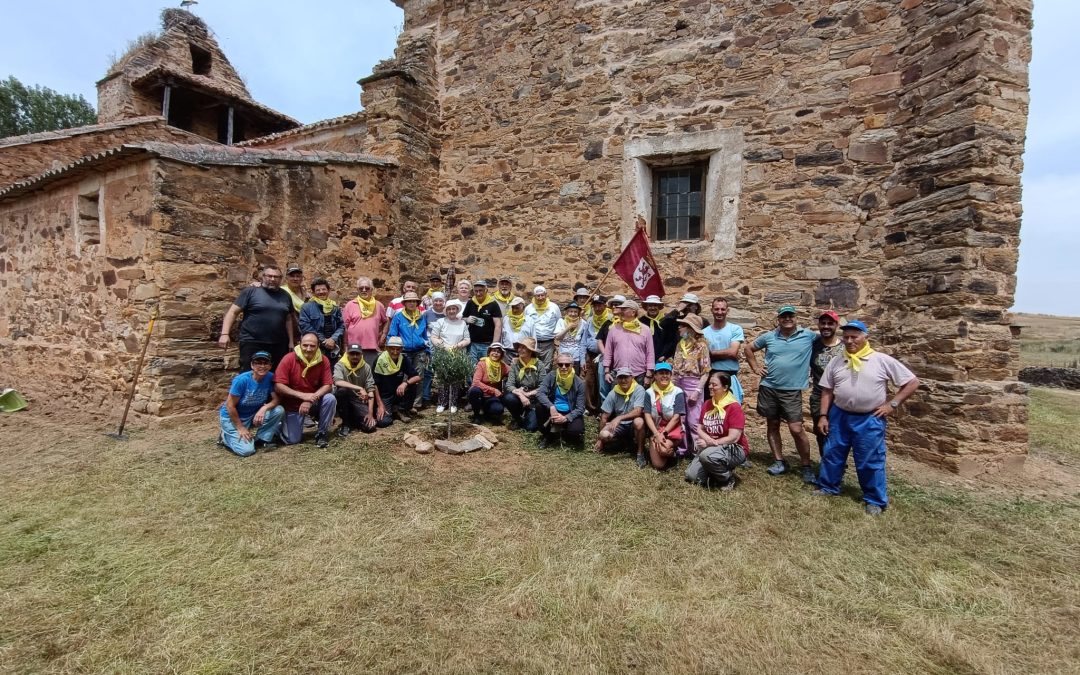 Oteruelo pone en valor la iglesia de San Esteban con la colaboración de Promonumenta