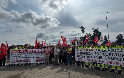 La plantilla de Azucarera reclama a las administraciones que frenen el cierre: “Vamos a luchar, aunque las posibilidades sean mínimas”