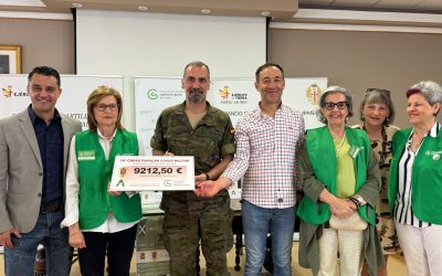 El RALCA 63 entrega a la AECC de Astorga más de 9.000 euros del Memorial Cabo Galindo Valtuille