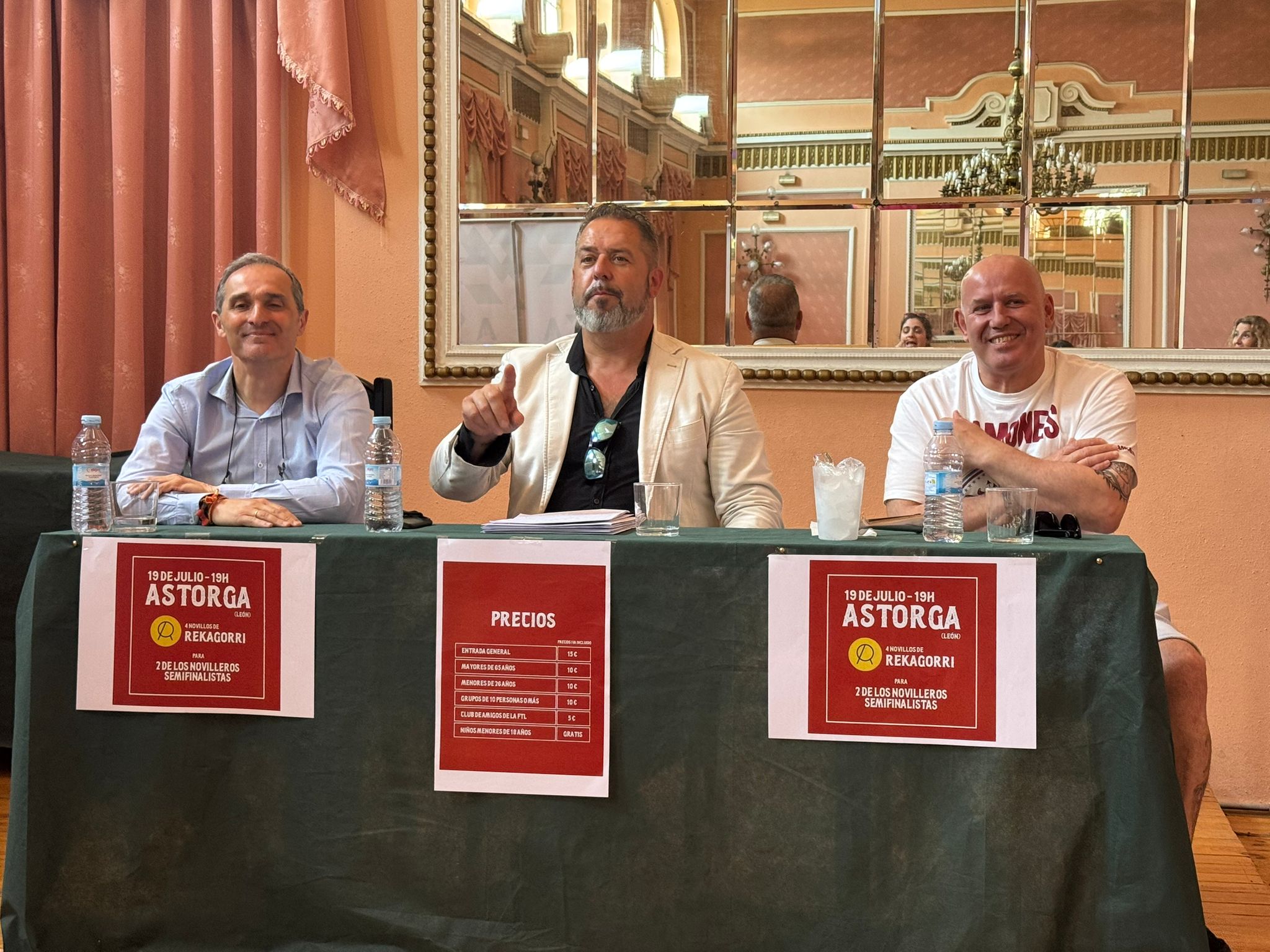 La plaza de toros de Astorga cumple 125 años siendo sede de la Semifinal del Circuito de Novilladas