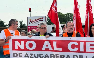 Azucarera comunica que los despidos se realizarán el 31 de agosto y sólo se prolongarán hasta diciembre en casos muy especiales