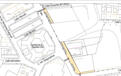 El ayuntamiento de Astorga licita la construcción de aceras entre la Guardia Civil y el Centro de Salud