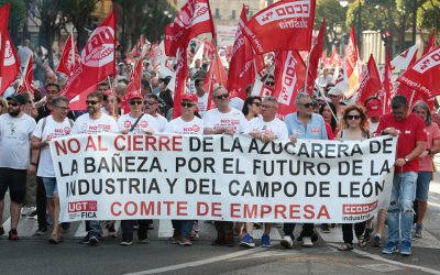 ColproLeón se reúne con el comité de empresa de Azucarera, que cifra en 40M€ las pérdidas anuales para la comarca