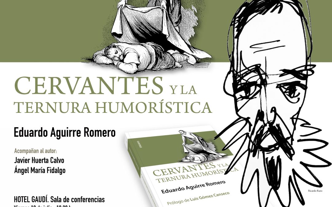 Eduardo Aguirre presenta en Astorga su ensayo Cervantes y la ternura humorística
