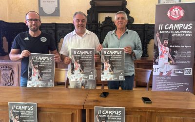 Astorga refuerza su vínculo con el balonmano con la segunda edición del campus Ademar