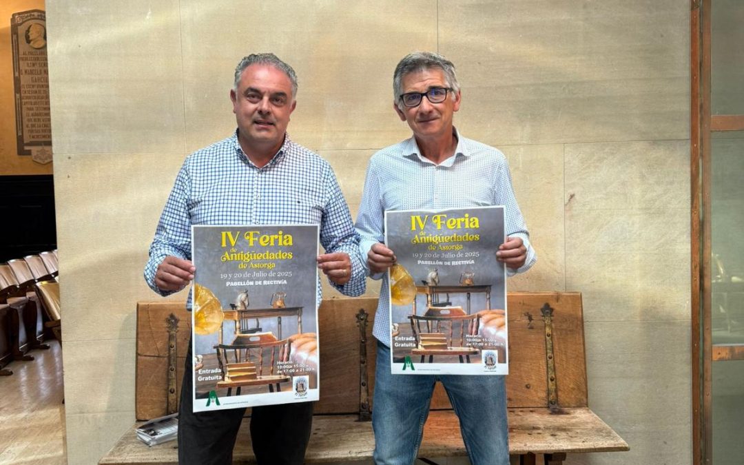 Rectivía acoge una Feria de Antigüedades los días 19 y 20 de julio
