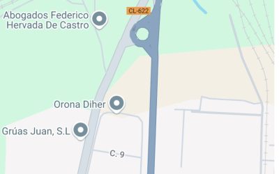 Finalizada la glorieta en la intersección de la carretera CL-622 con la N-630, de Ribaseca a La Bañeza