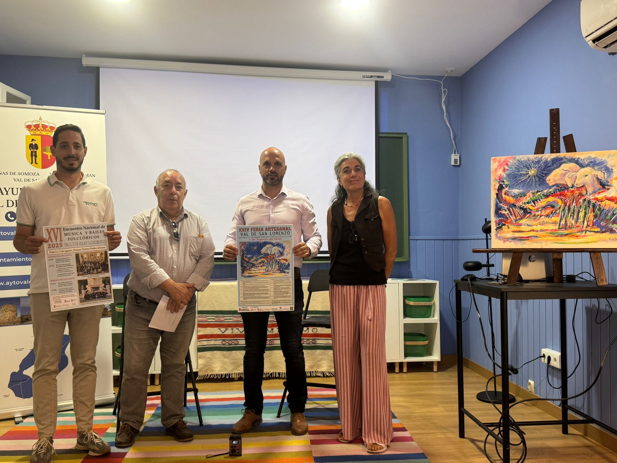 Val de San Lorenzo presenta su Feria Artesanal con talleres para adultos y la visita de un grupo folclórico de Murcia