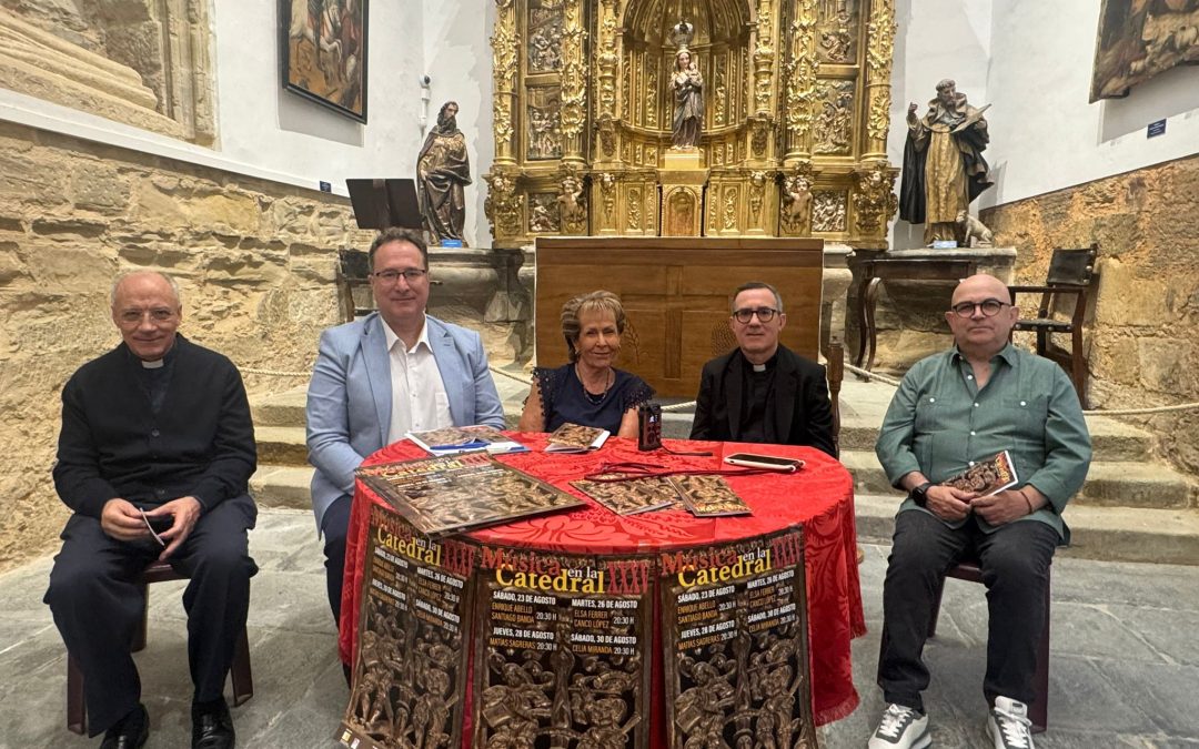 El ciclo Música en la Catedral celebra su 35.ª edición con cuatro conciertos en agosto y el órgano como protagonista