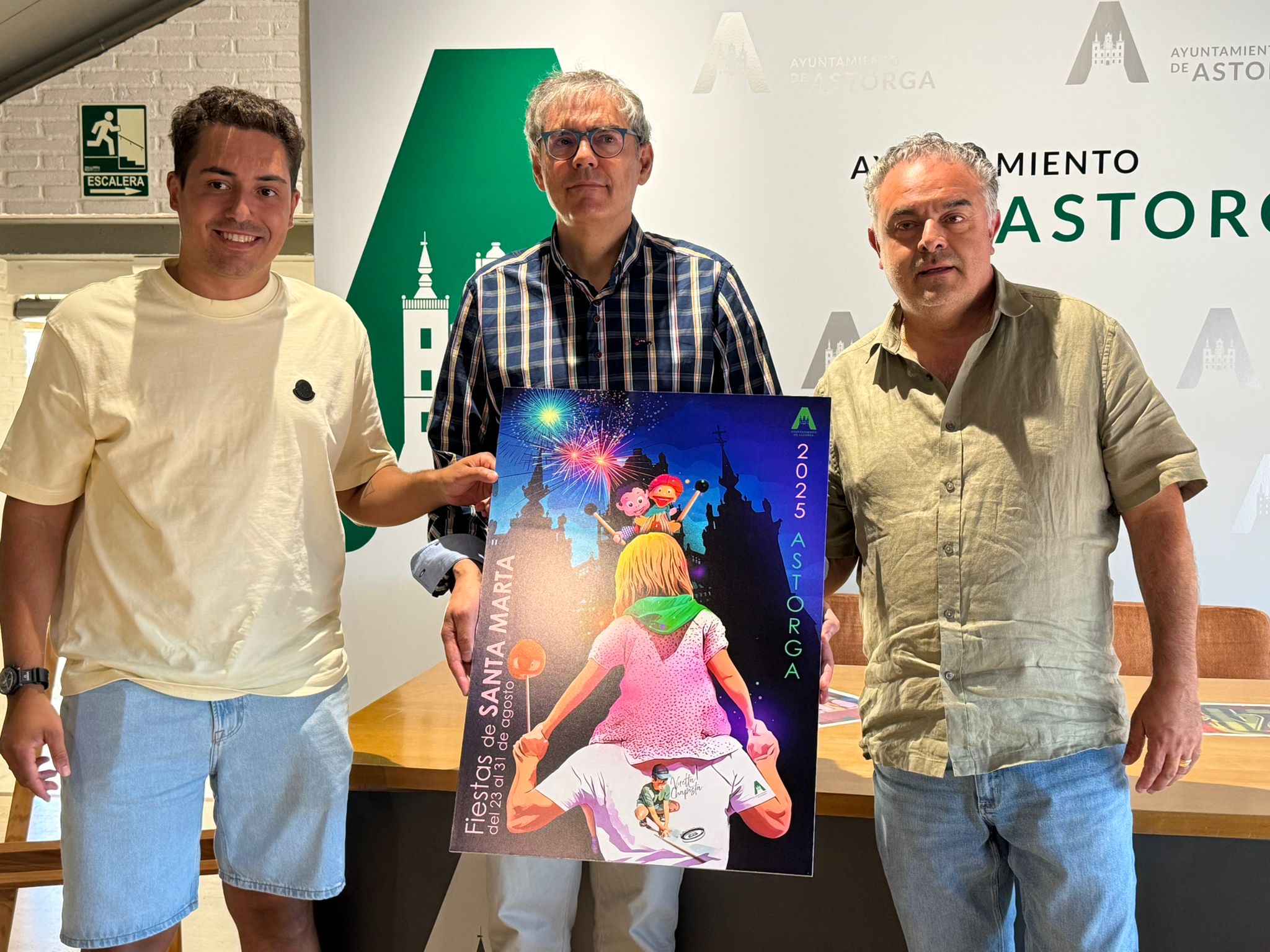 Fiestas de Santa Marta 2025: Peneque y Gorgorito protagonizan la imagen del cartel y la periodista Olga Lambea será la pregonera