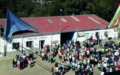 La Fundación Renacimiento Rural Leonés inaugura su sede en Santibáñez de la Isla con una jornada cultural y festiva