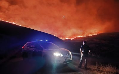 La Junta declara la situación de alerta por peligro meteorológico de incendios forestales para los días 3, 4, 5 y 6 de septiembre