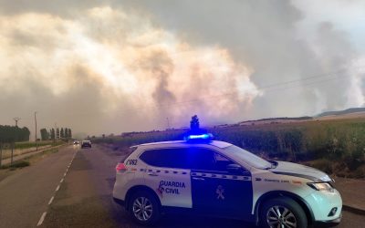 Investigado el autor de un incendio forestal en Filiel, termino municipal de Lucillo