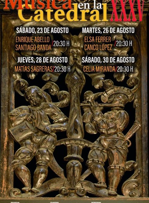 Las invitaciones para el Ciclo Música en la Catedral se podrán recoger desde este jueves en la Casa del Sacristán