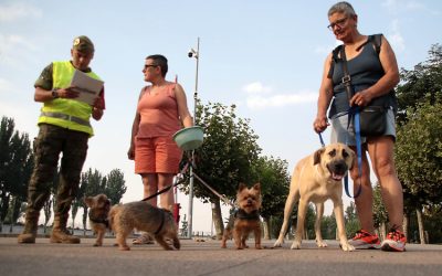 “Una atención de diez”, afirma una pareja desalojada de Ribas de la Valduerna y acogida con sus mascotas en el Acuartelamiento Santocildes de Astorga